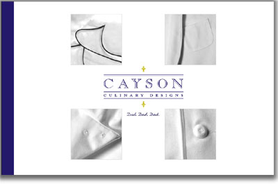 Cayson Culinary Designs brochure
